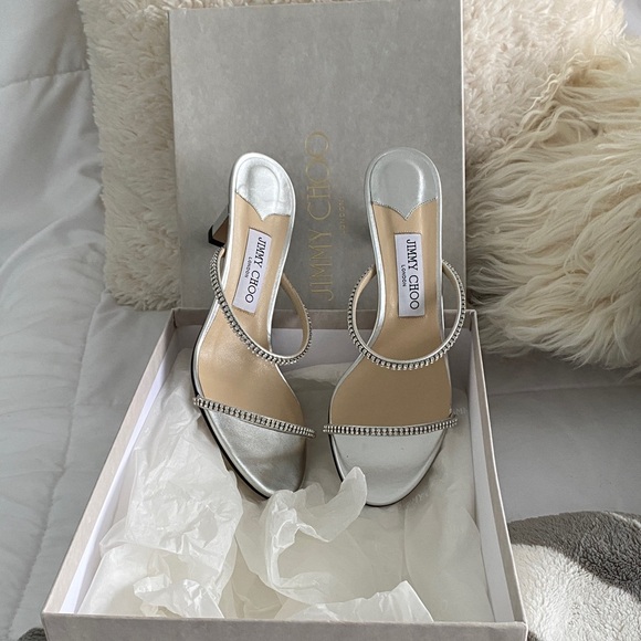 Jimmy Choo Shoes - Jimmy Choo Elegant Silver Heels